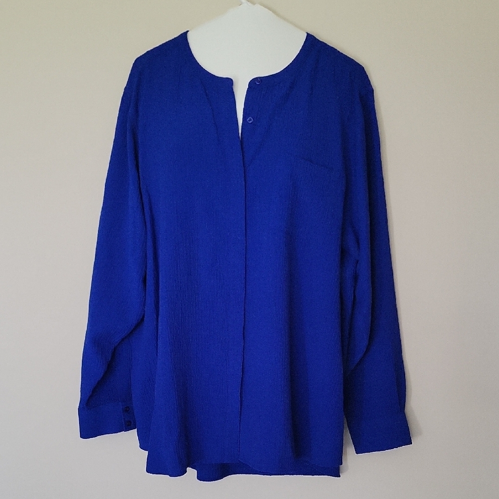 Calvin Klein Blue Blouse